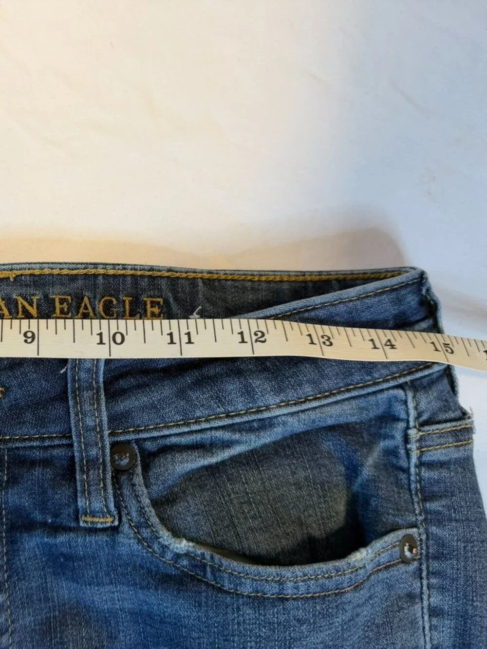 American Eagle Men's Extreme Flex Slim Fit Jeans Mid Wash Blue 30x32